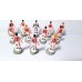 Subbuteo Andrew Table Soccer Olympiacos 1983-84 no bases no box only twelve figures